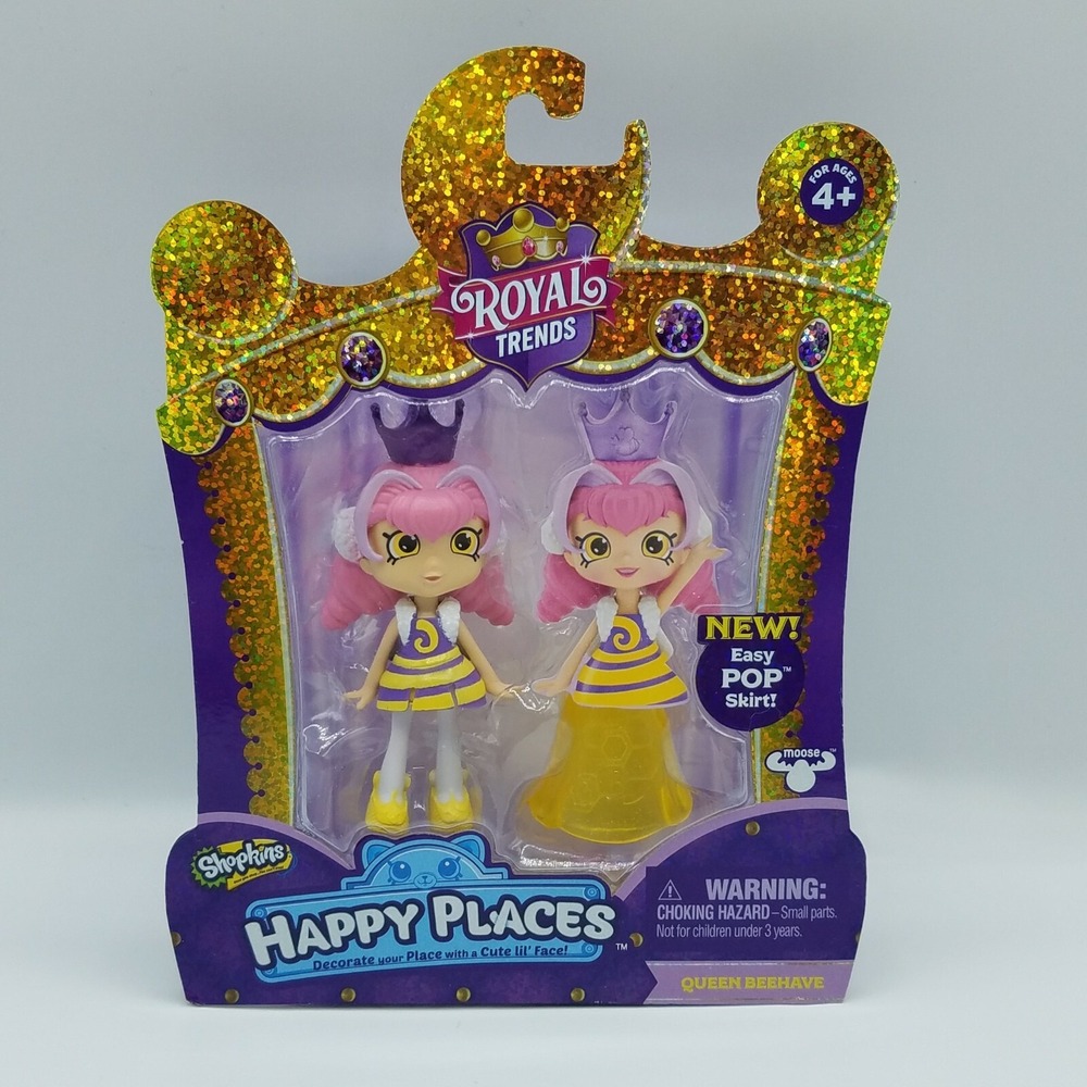 Shopkins Happy Places Royal Trends Queen Beehave Figure